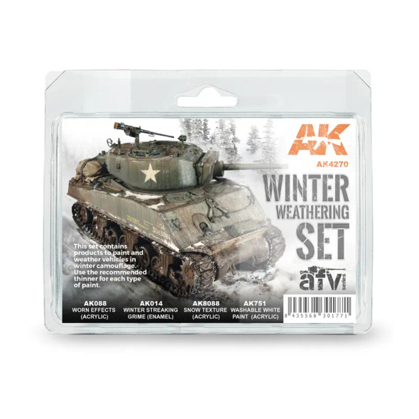 AKIAK4270 - AK Interactive Winter Weathering Set