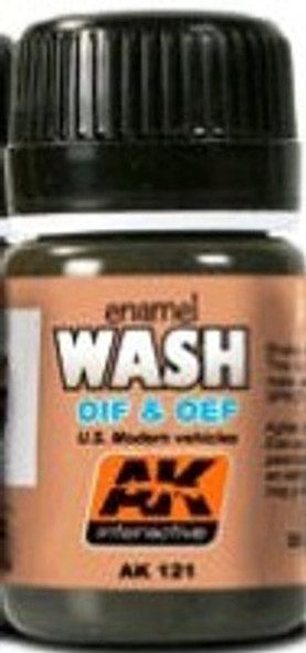 AKIAK121 - AK Interactive WX: Enamel Wash OIF/OEF 35ml