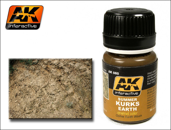 AKIAK080 - AK Interactive Summer Kursk Earth Effects 35ml