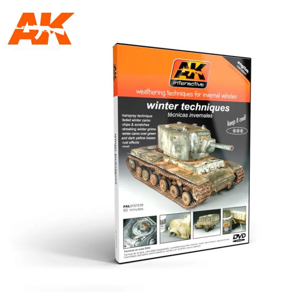 AKIAK035 - AK Interactive Winter Techniques DVD/PAL