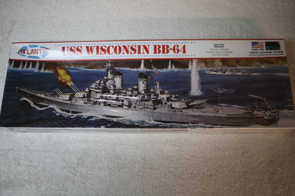 ATMH463 - Atlantis 1/535 USS Wisconsin BB-64