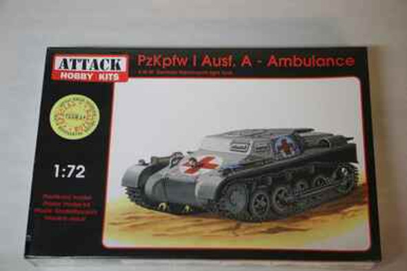 ATT72SE14 - Attack Hobby 1/72 PzKpfw I Ausf.A Ambulance