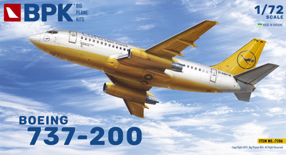 BPK7206 - BPK Big Plane Kits 1/72 Boeing 737-200