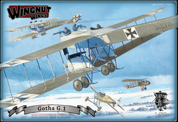 WNW32045 - Wingnut Wings 1/32 Gotha G.1