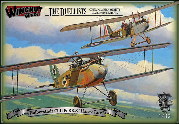 WNW32804 - Wingnut Wings 1/32 Duellist: Halberstadt & RE.8