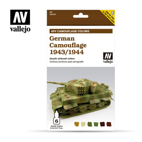 VLJ78414 - Vallejo German Camouflage 1943/1944