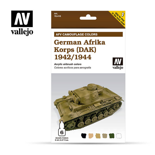 VLJ78410 - Vallejo German Afrika Korps (DAK) 1942/1944