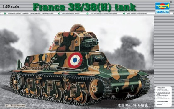 TRP00351 - Trumpeter 1/35 French 35/38(H) Tank