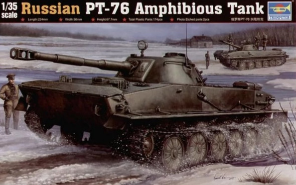 TRP00380 - Trumpeter 1/35 PT-76 Amphibious Tank