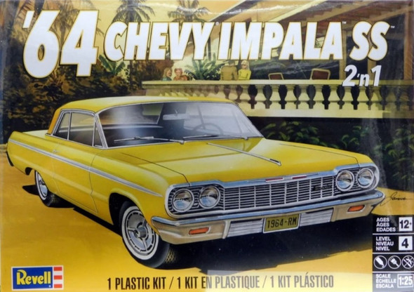 RMX4487 - Revell 1/25 1964 Chevy Impala SS