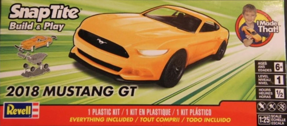 RMX1996 - Revell 1/25 2018 Mustang GT SNAPTITE