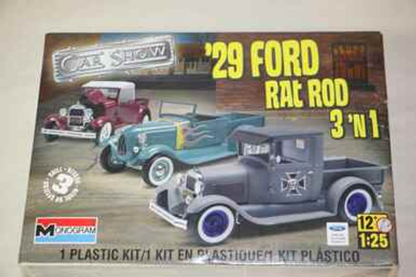 MON85-4932 - Revell 1/25 1929 Ford Pickup Rat Rod 3'n 1