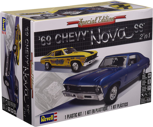 RMX85-2098 - Revell 1/25 1969 Chevy Nova Special Edition