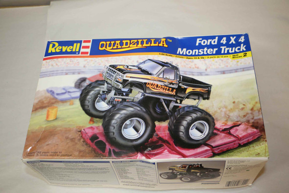 RMX85-7702 - Revell 1/24 Ford 4x4 Monster Truck 'Quadzilla'
