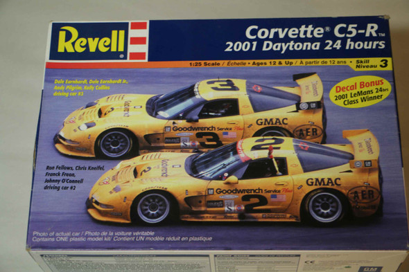 RMX285-376 - Revell 1/25 Corvette C5-R 2001 Daytona 24 Hrs