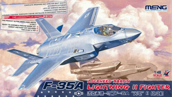 MENLS-007 -Meng 1/48 Lockheeh Martin F-35A Lightning II Fighter