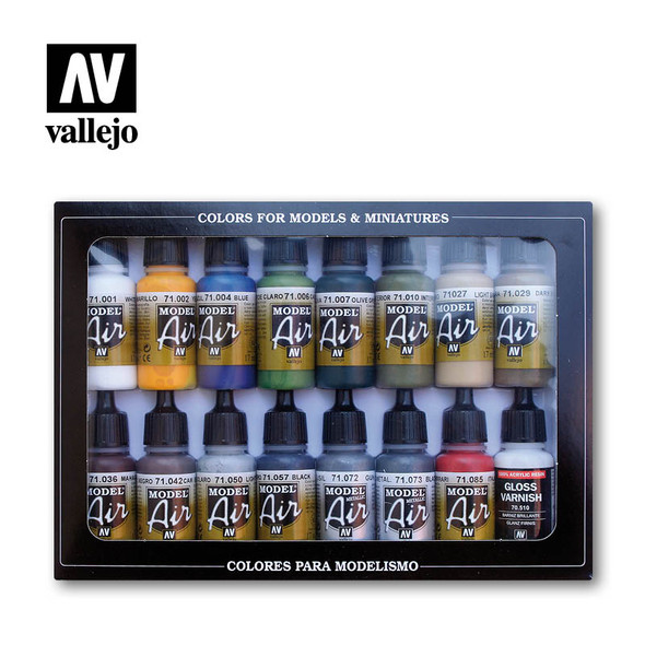 VLJ71192 - Vallejo Building Colours (16pcs)