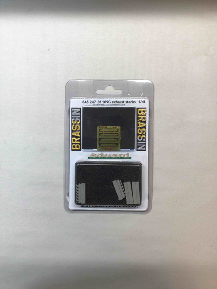 EDU648247 - Eduard Models 1/48 Bf 109G Exhaust Stacks (for Eduard kit)