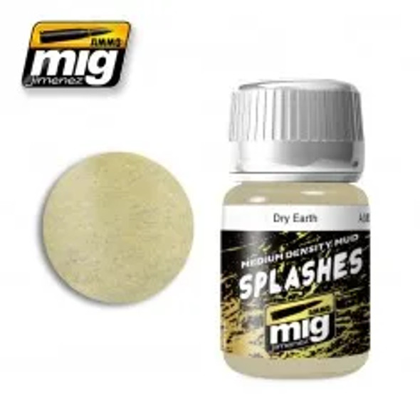 MIG1750 - Ammo by Mig Mud Splashes: Dry Earth