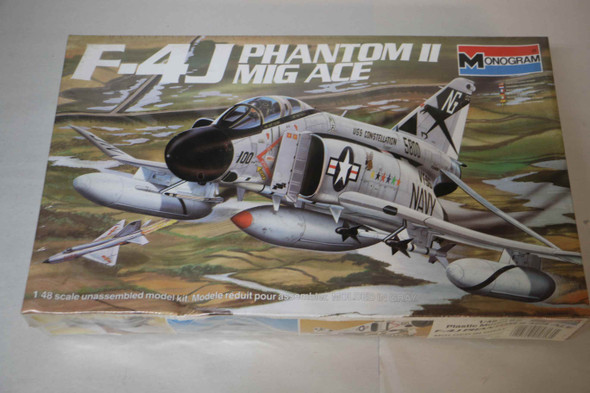 MON85-5813 - Revell Monogram 1/48 F-4J Phantom II/Mig Ace