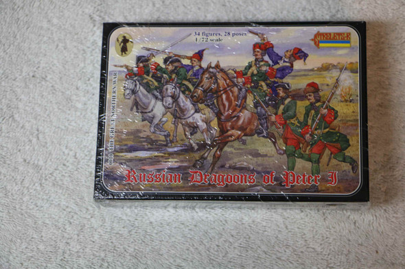 STR0010 - STRELETS 1/72 Russian Dragoons of Peter I