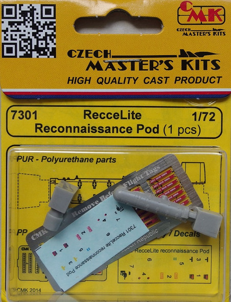 CMK7301 - Czech Master Kits 1/72 RecceLite Recon Pod