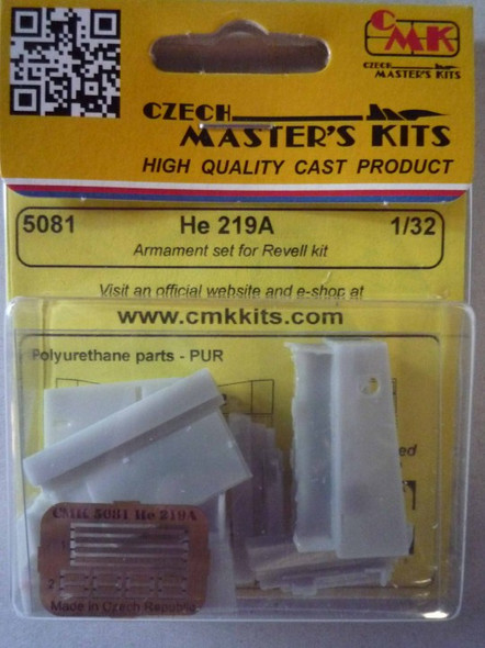 CMK5081 - Czech Master Kits 1/32 He 219A Armament Set
