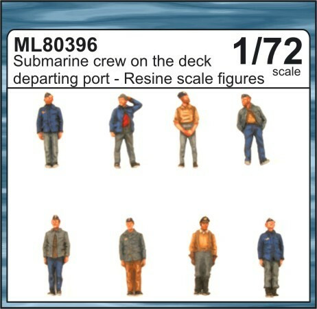 CMKF72251 - Czech Master Kits 1/72 U-Boat U-IX Crew at Rest in