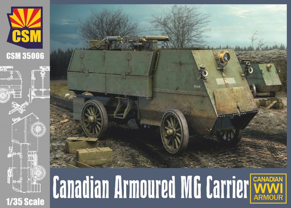 CSM35006 - Copper State Models 1/35 Canadian Armoured MG Carrier