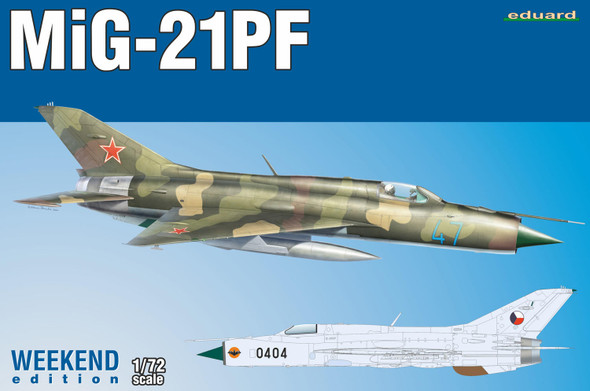 EDU7455 - Eduard 1/72 mig-21PF