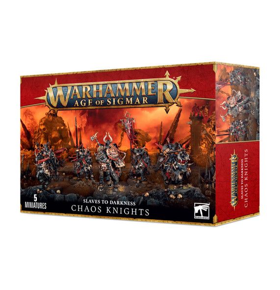 GAM83-09 -  Games Workshop Warhammer Age of Sigmar Slaves to Darkness: Chaos Knights