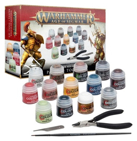 Games Workshop Warhammer Age of Sigmar: Paints + Tools