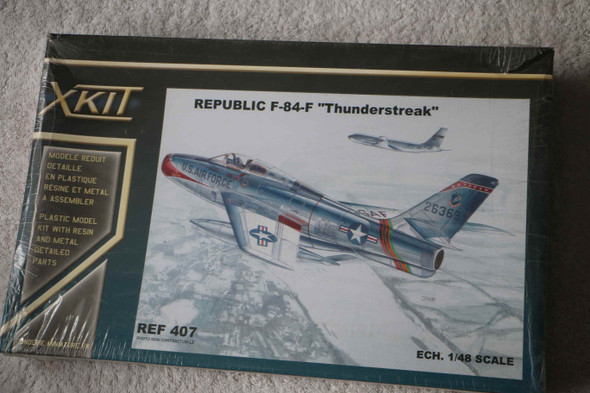 FON407 - Fonderie Miniature 1/48 F-84F Thunderstreak w/resin & metal