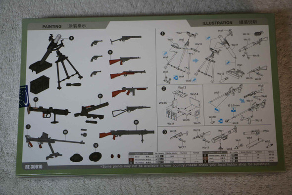 RIIRE30010 - Riich Models 1/35 WWII British Weapon Set A