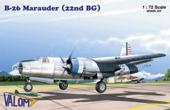 VAL72043 - Valom 1/72 B-26 Marauder (22nd BG)