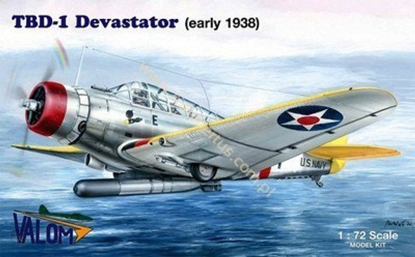 VAL72011 - Valom 1/72 TBD-1 Devastator (early 1938)