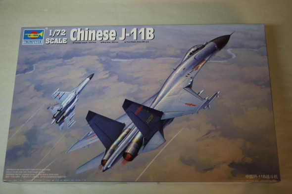 TRP01662 - Trumpeter 1/72 J-11B Chinese Fighter