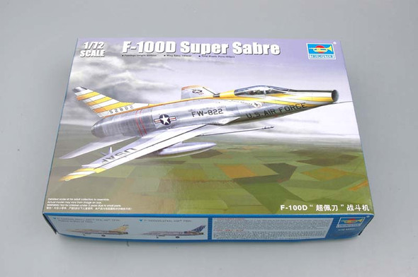 TRP01649 - Trumpeter 1/72 F-100D Super Sabre