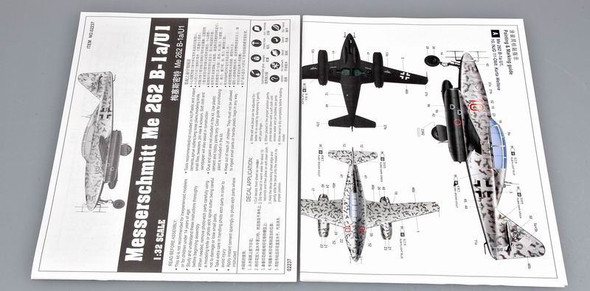 TRP02237 - Trumpeter 1/32 Messerschmitt Me 262 B-1a/U1