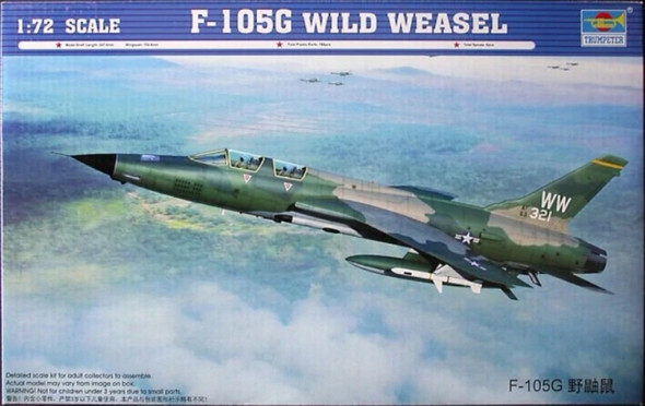 TRP01618 - Trumpeter 1/72 F-105G Wild Weasel