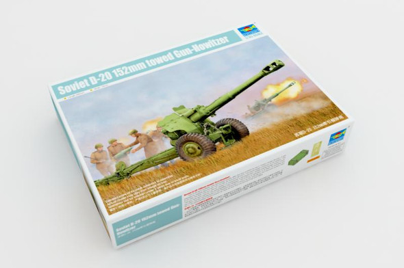 TRP02333 - Trumpeter 1/35 D-20 152mm Towed Gun-Howitzer