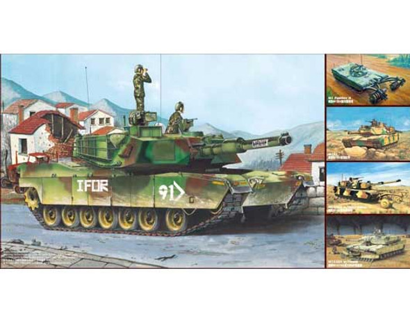 TRP01535 - Trumpeter 1/35 M1A1/A2 Abrams 5in1