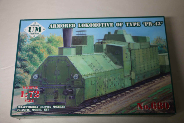 UMM680 - UM 1/72 Armoured Locomotive PR-43