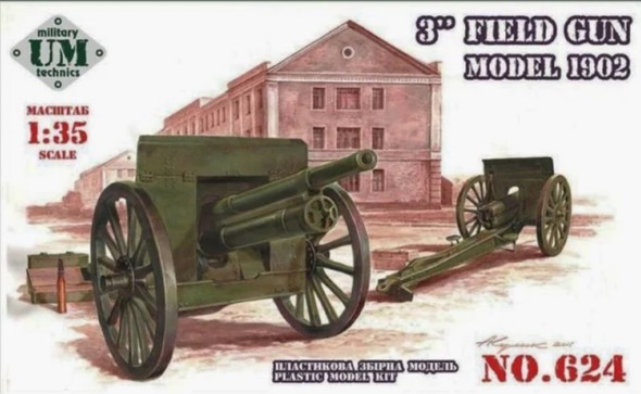 UMM624 - UM 1/35 3 Field Gun Mod.1902"