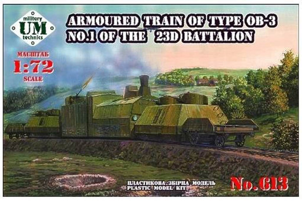 UMM613 - UM 1/72 Armoured Train Type OB-3 #1