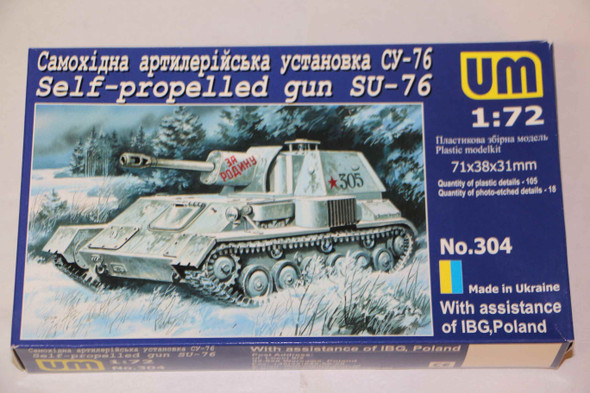UMM304 - UM 1/72 SU-76 SPG