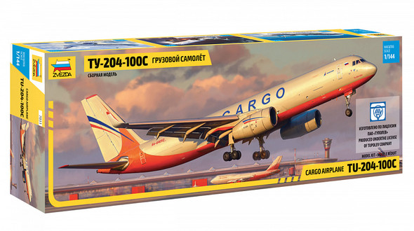 ZVE7031 - Zvezda 1/144 Tu-200-100C - Cargo