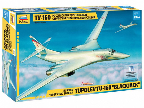 ZVE7002 - Zvezda 1/144 Tupolev Tu-160 'Blackjack'
