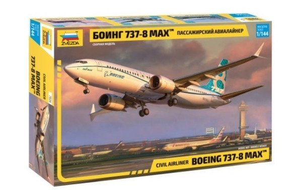 ZVE7026 - Zvezda 1/144 Boeing 737-8 MAX