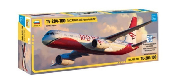 ZVE7023 - Zvezda 1/144 Tu-204-100 Airliner